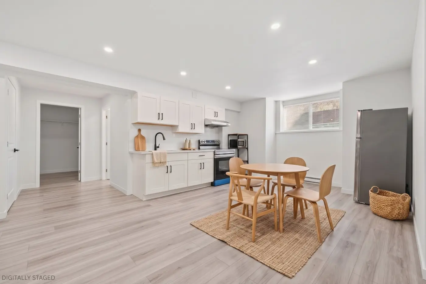 Lower-level suite with kitchen and living area, 3307 Rosemary Heights Crescent